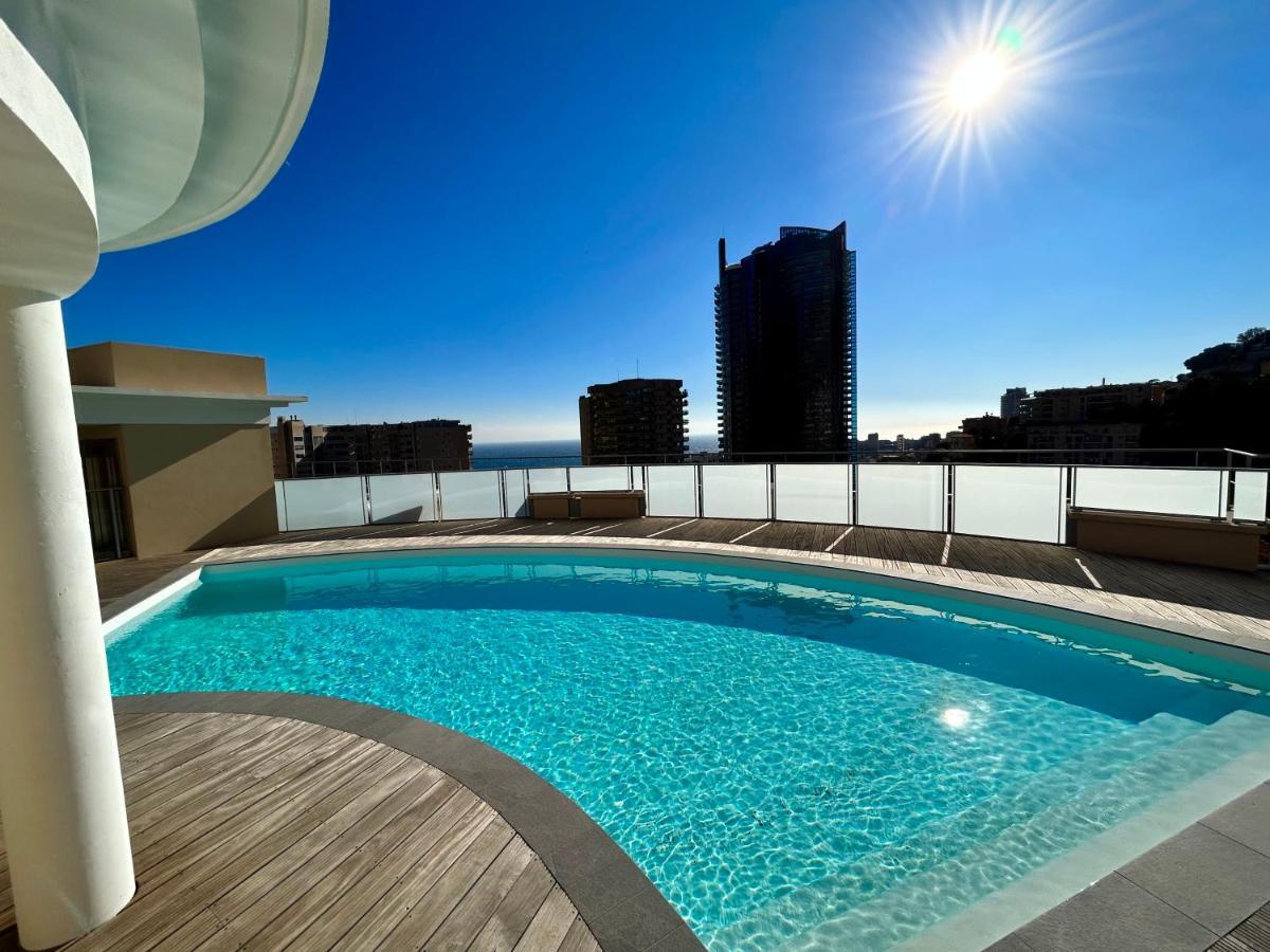 Luxueux Studio Neuf - Frontiere Monaco - Piscine - Parking Prive Экстерьер фото
